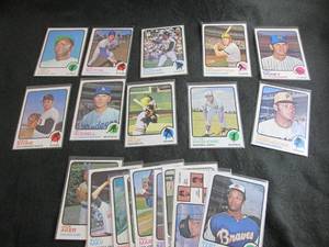 2. 1973 Topps Baseball Cards...