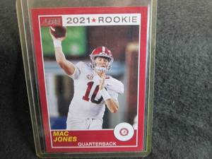 10. 2021 Score Mac Jones Rookie Car...