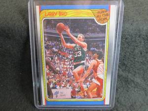 12. 1988-89 Fleer Larry Bird Basket...