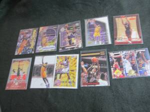 14. 10 Shaquille O Neal Cards...
