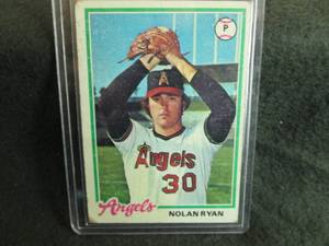 19. 1978 Topps Nolan Ryan Card...