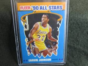 30. 1990-91 Earvin Johnson Fleer Al...