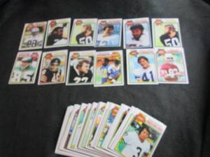 42. 50 1979 Topps Football Cards...