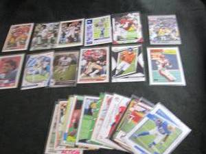 45. 25 Football Wide Receiver Card...