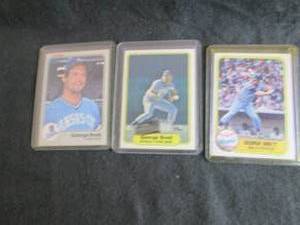48. 1981 - 83 Fleer George Brett Ca...