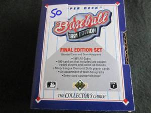 50. 1991 Upper Deck Final Edition S...