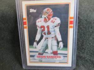 60. 1989 Topps Deion Sanders Rookie...