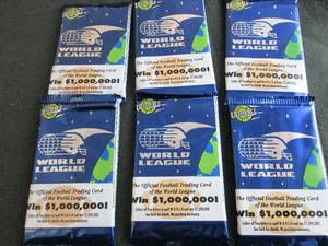 87. 6 1991 World League Football Pa...