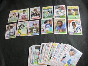 96. 1981 Topps Football Cards...
