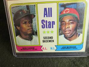 111. 1974 Topps Rod Carew & Joe Mor...