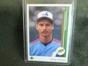115. 1989 Upper Deck Randy Johnson ...