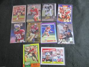 124. Jerry Rice Cards...