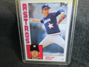 137. 1984 Topps Nolan Ryan Card...