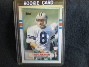 138. 1989 Topps Troy Aikman Rookie ...