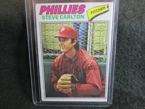 139. 1977 Topps Steve Carlton Card...