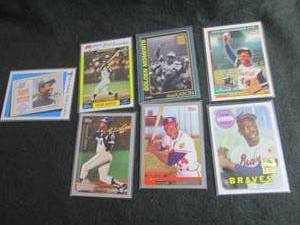 159. Hank Aaron Cards...