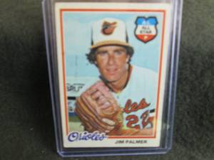 169. 1978 Topps Jim Palmer Card...