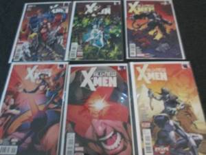 210. 6 X Man Comics Books...