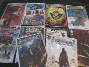 212. 10 Misc Comic Books...