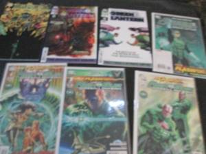 213. 7 Green Lantern Comic Books...