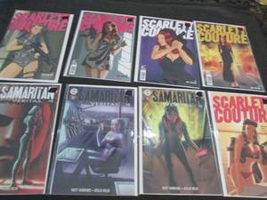 231. 8 Scarlett Couture Comic Books...