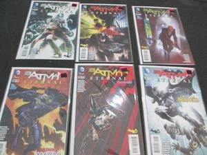 232. 6 Batman Comic Books...