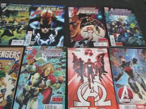 235. 8 Avengers Comic Books...