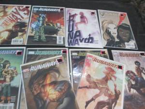 237. 10 Runaways Comic Books...