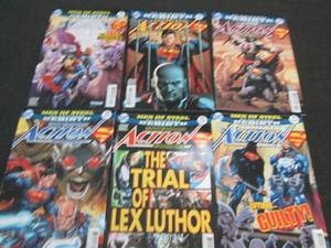 240. 6 Super Man Comic Books...