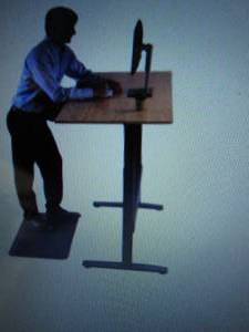 Uncaged Ergonomics Rise Up Adjustab...
