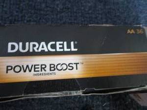 Duracell AA Power Burst Batteries...