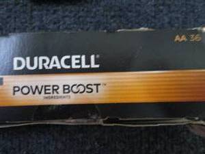 Duracell AA Power Burst Batteries...