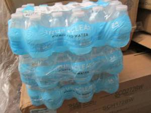 3 - 24 pks 8 oz Bottles True Clear ...