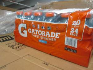 24- 20 oz Bottles Blue Gatorade...