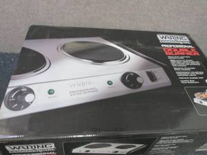 Waring Commercial Double Burner ope...