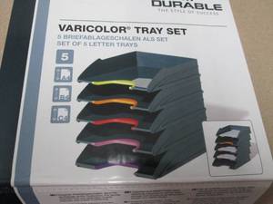 DURABLE VARICOLOR Stackable 5 Lette...