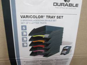 DURABLE VARICOLOR Stackable 5 Lette...