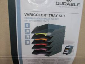 DURABLE VARICOLOR Stackable 5 Lette...