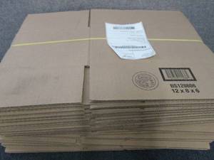 12 x 8 x 6 Inches Shipping Boxes, 2...