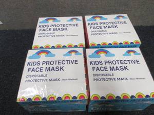 4- 100ct  Boxes Kids Protective Fac...