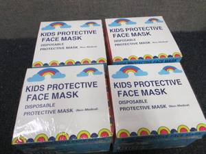 4- 100ct  Boxes Kids Protective Fac...