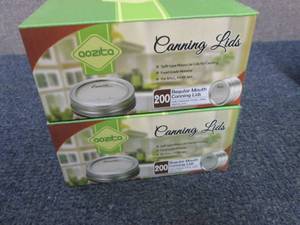 2- 200 ct Aozita Regular Canning Li...