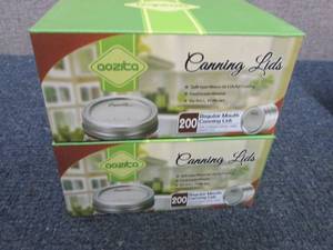 2- 200 ct Aozita Regular Canning Li...