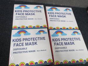 4- 100ct  Boxes Kids Protective Fac...
