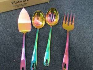 4 pc Titanium Kitchen Utensils...