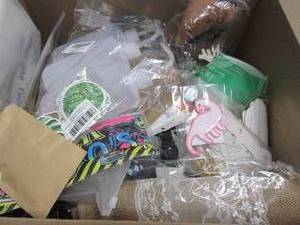 Box of Assorted Small Overstock Ite...