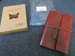 2 Writing Journals, 1 Undated Plann...