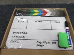 Movie Film Clap Board...