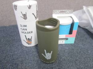 Slim Can Holder, Stainless Cup...