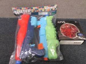Water Guns, UFO...